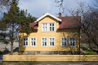 Elvebredden 70 hadde tidligere adresse Verket 25. Foto: Roy Olsen (2012).