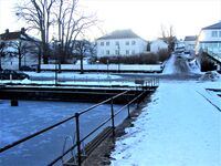 Munchs motiv til Pikene på broen er fra Åsgårdstrand i Horten kommune. Foto: Stig Rune Pedersen