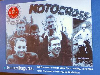 Aktive motocrosskjørere 1957