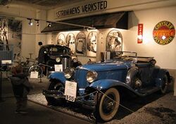 Motormuseet utstilling 2004.