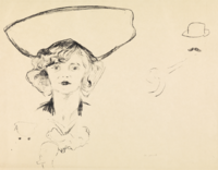 Ingeborg Marjory «Ingse» Vibe Foto: Edvard Munch/Nasjonalmuseet (1903).