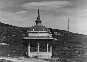 Musikkpaviljongen fra da den var plassert på Hella