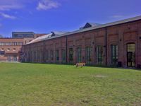 Fabrikklokaler etter Myrens verksted.