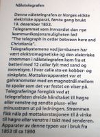 Nåletelegrafens historie i Norge