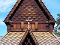 Detalj fra vestsida. Foto: Chris Nyborg (2008).