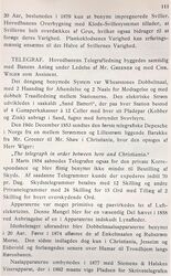 Norsk Hoved-Jernbane i femti Aar. 1854-1904. NHJ111 Norges første telegraf i Sagdalen.
