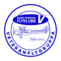 Nedre Romerike Flyklubb – Veteranflygruppa (NRFV)_Logo.