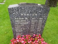 Nansens foreldre, bror og andre familiemedlemmer er gravlagt i familegrav på Vår Frelsers gravlund. Foto: Stig Rune Pedersen