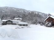 Gården Nedre (Søre) Haukjem i Veggli, hvor Steingrim Haukjem vokste opp. Foto: Stig Rune Pedersen