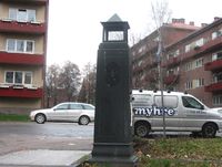 Nedstigningstårn ved Christies gate i Oslo. Foto: Stig Rune Pedersen