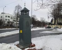 108. Nedstigningstårn Olav Kyrres plass Oslo 2013.jpg