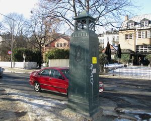 Nedstigningstårn Oscars gate Oslo 2013.jpg