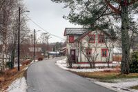 Parti fra den sørvestligste delen av Øyaveien. Foto: Leif-Harald Ruud (2021)