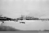 Nic Waals institutt (1961–1968). Foto: Arbeiderbevegelsens arkiv og bibliotek (januar 1969).