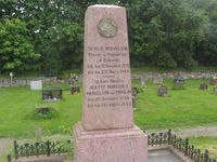 Nicolai Wergelands gravminne ved Eidsvoll kirkegård. Foto: Stig Rune Pedersen