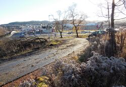 Niels Høeghs vei og Bråtealleen 13.11.2013.