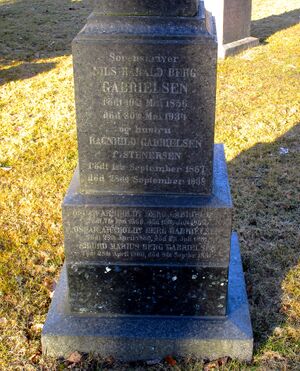 Nils Harald Berg Gabrielsen familiegrav Oslo.jpg