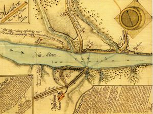 Nitsund gård med fergeruter over Nitelva.jpg