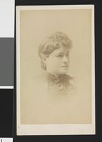 Eva Sars. Foto: F. Klem (1880).