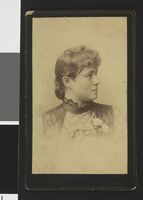 Eva Sars. Foto: A. Bartel (1888).