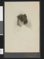 Eva Nansen. Foto: Gustav Borgen (1899).