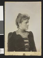 Eva Nansen. Foto: Forbech (1898).