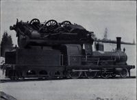 Strømmen Station 22. Dec. 1888: Explotion i Lokomotiv No 11’s Kjedel hvorved 5 Mennesker kom til Skade.