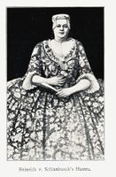 Heinrich von Schlanbusch' hustru. Fra Eidsvold Værks og Eidsvoldsbygningens historie gjennem tiderne, utgitt 1902.