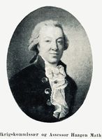 Drev gården 1802-1819: Haagen Mathiesen (1759–1842).