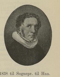 Jan Theodor Kielland (1803–1844), sokneprest.