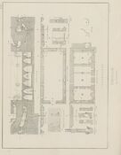 Kongehallen på Bergenhus. Illustrasjon hentet fra boken Norske bygninger fra fortiden av Nicolaysen, N. og utgitt av Kristiania, 1860-1880 (Kristiania, 1860-1866).
