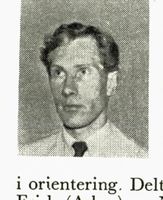 Sivilingeniør Knut Bjartland, f. 1921, langrenn. Foto: Ranheim: Norske skiløpere