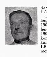 Sykepleier Hans Sandbæk, f. 1884, kombinert og langrenn. Foto: Ranheim: Norske skiløpere