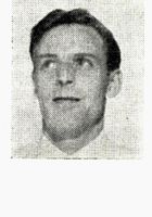 Revisor Arve Sandbæk, f. 1920 i Asker. Sekretær og kasserer. Foto: Ranheim: Norske skiløpere