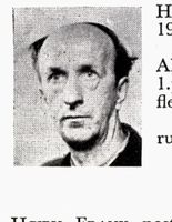 Tømmermann Olaf K. Hansen, født 1903 i Bærum. Hopp og langrenn. Foto: Ranheim: Norske skiløpere (1956)