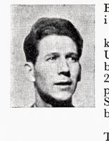 Konduktør Bjørn Bjørnstad, f. 1926 i Oslo. Hopp. Foto: Ranheim: Norske skiløpere