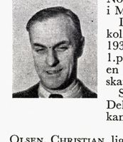 Lagerekspeditør Sverre Nordby, f. 1910 i Mjøndalen. Hopp. Foto: Ranheim: Norske skiløpere