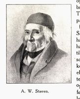 Abraham Vilhelm Støren, sokneprest 1820 til 1841.