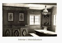 Barfrøstua på Tomkallhaugen, interiør.