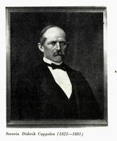 Severin Diderik Cappelen. Foto: Fra Norske storgårder, 1950.