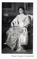 Eleonore Cappelen f. Løvenskiold. Foto: Fra Norske storgårder, 1950.