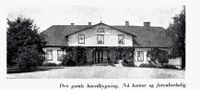 Den gamle hovedbygningen.