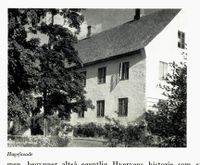 Hovedbygningen i Norske storgårder, 1950.