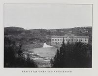 Kykkelsrud i 1913. Illustrasjon fra boka "Askim herred 1814-1914".