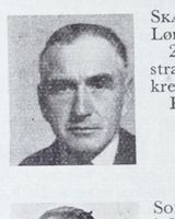 Gardbruker Karl Skaarer, f. 1900 i Lørenskog. Kombinert og langrenn. Foto: Ranheim: Norske skiløpere