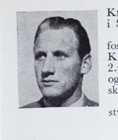 Bilforhandler Aage Knive, f. 1918 i Skotselv. Hopp. Foto: Ranheim: Norske skiløpere