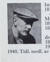 Gardbruker Johan Ihlen, f. 1875 i Ullern. Hopp og kombinert. Foto: Ranheim: Norske skiløpere
