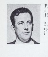 Elektriker Reidar Paulsen, f. 1917 i Hokksund. Langrenn. Styremedlem i skigruppa. Foto: Ranheim: Norske skiløpere