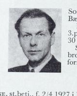 Maler Arne Solum, f. 1915 i Bærum. Langrenn. Formann 1939-40. Foto: Ranheim: Norske skiløpere