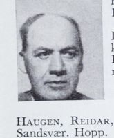 Verkstedsformann Johan Fredriksen, f. 1897 på Modum. Hopp. Foto: Ranheim: Norske skiløpere